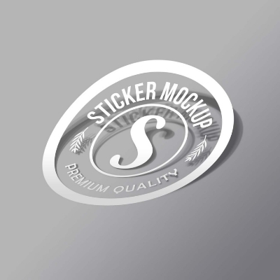 Transparent Stickers, printed by The Print Guys