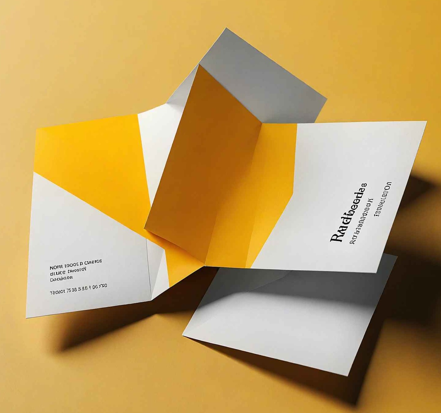 Folded Namecards